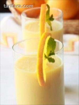 Portakallı Milk Shake